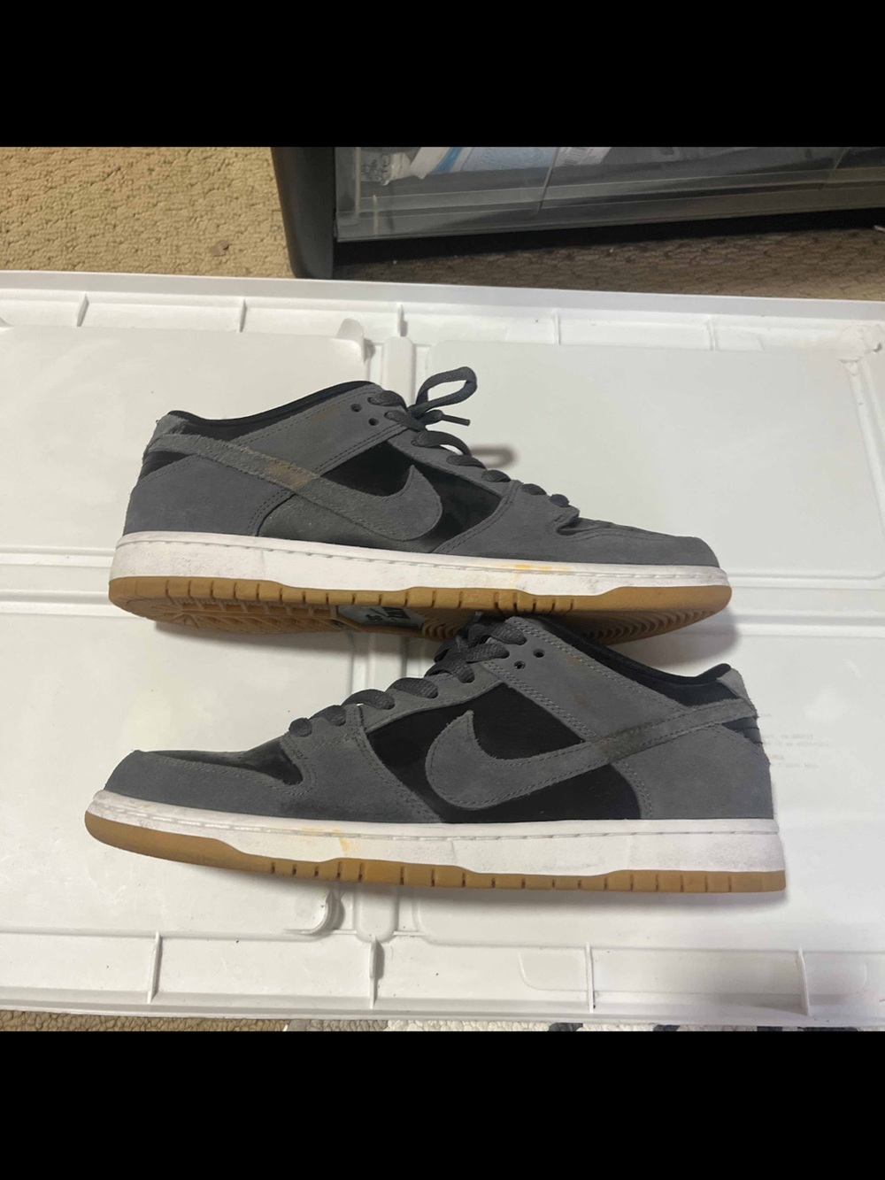 Nike SB Dunk Low Pro TRD Dark Grey 2018 Skate Shoes AR0778-001 Men Size 10.5